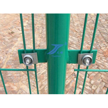 Bilateral Wire Mesh Fence with Post with Ear